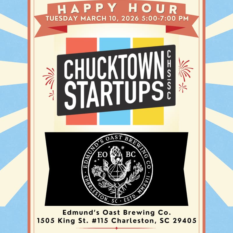 Cover Image for Chucktown Startups: Happy Hour at Edmunds Oast Brewing Co.