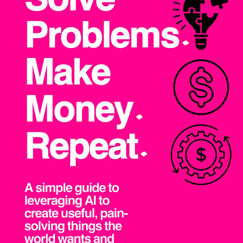 Cover Image for Solve Problems. Make Money. Repeat. — A Book Talk with Tash Jefferies