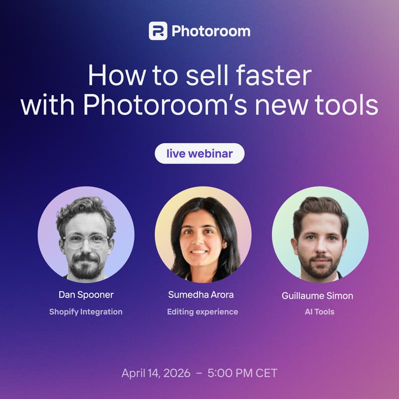 Cover Image for How to sell faster with Photoroom’s new tools