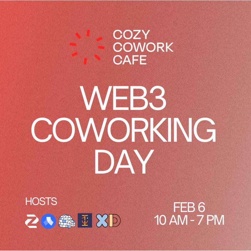 Cover Image for Web3 Cozy Cowork Day