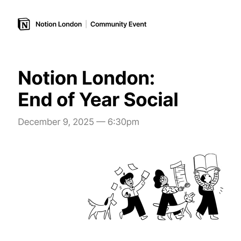 Cover Image for Notion London: End of Year Social