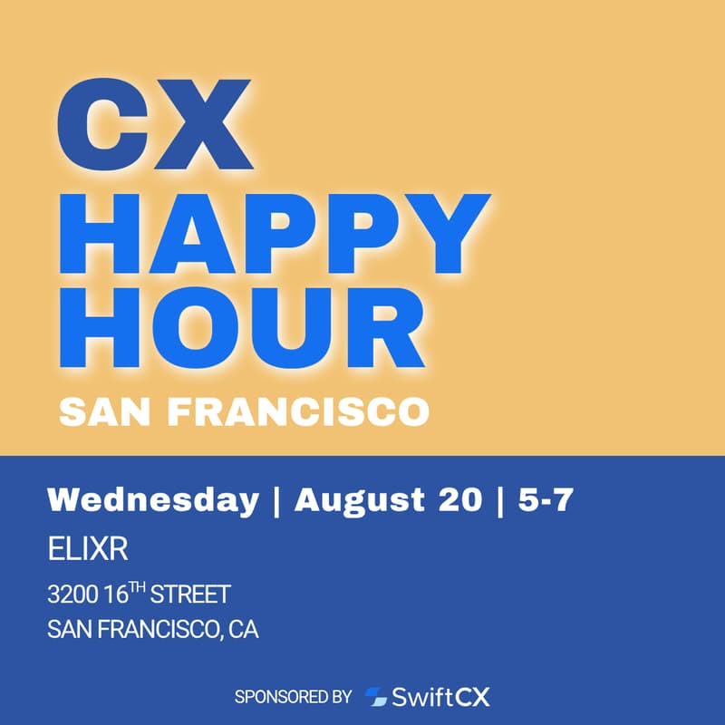 Cover Image for CX Happy Hour | San Francisco