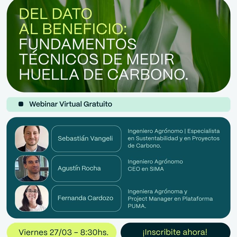Cover Image for Del dato al beneficio: fundamentos técnicos de medir Huella de Carbono
