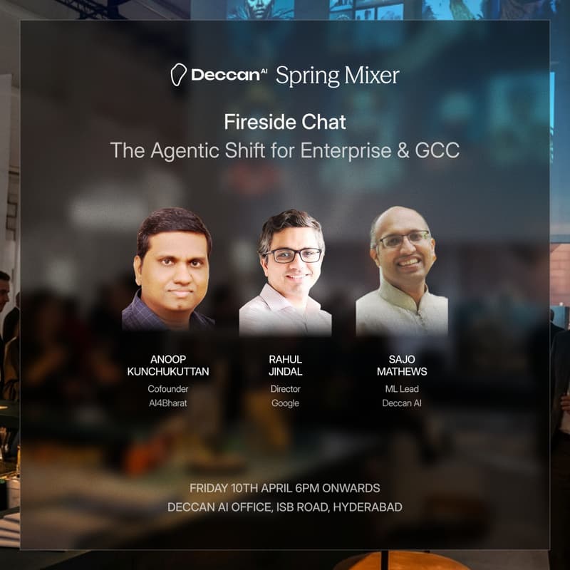 Cover Image for Spring Mixer w/ Deccan AI