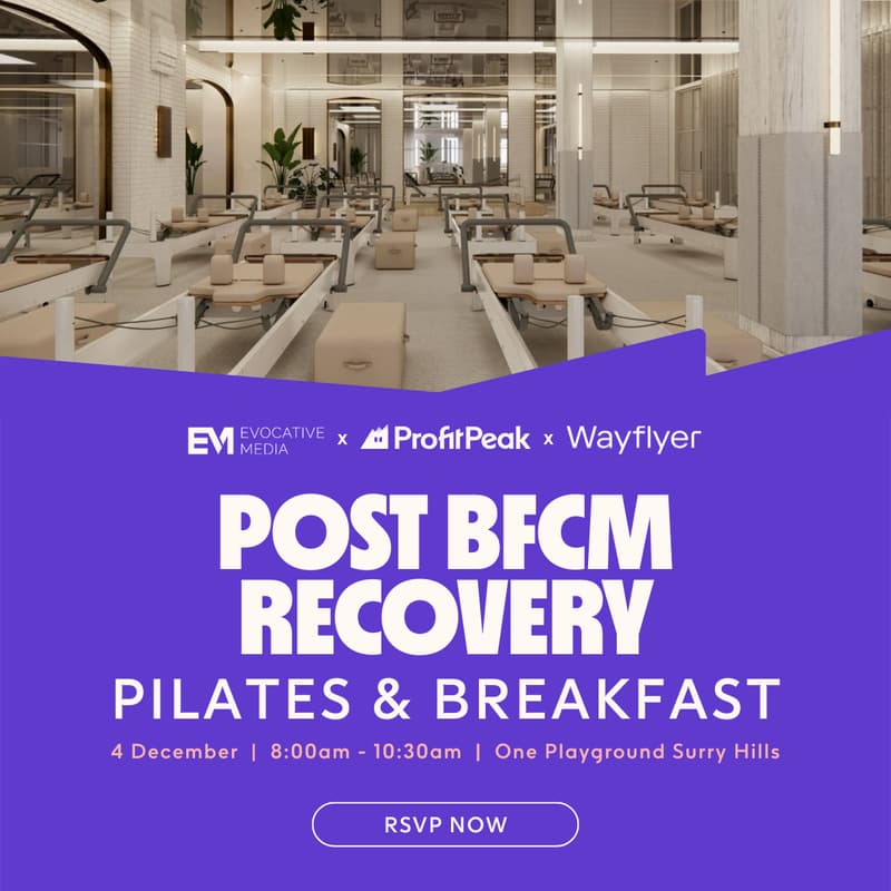 Cover Image for Post BFCM Recovery: Pilates & Breakfast