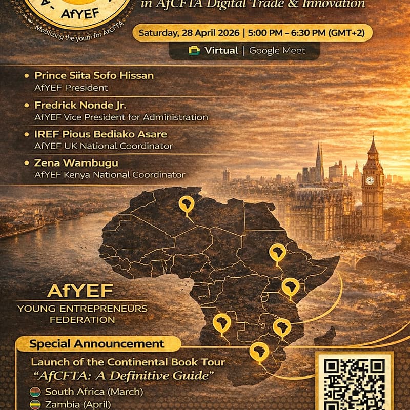 Cover Image for AfYEF UK Chapter Innagural Webinar