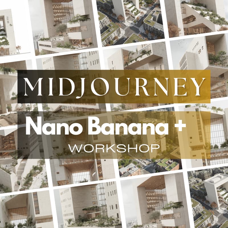 Cover Image for 🌟 Midjourney + Prompting + Gemini Nano Banana Workshop🌟(English)
