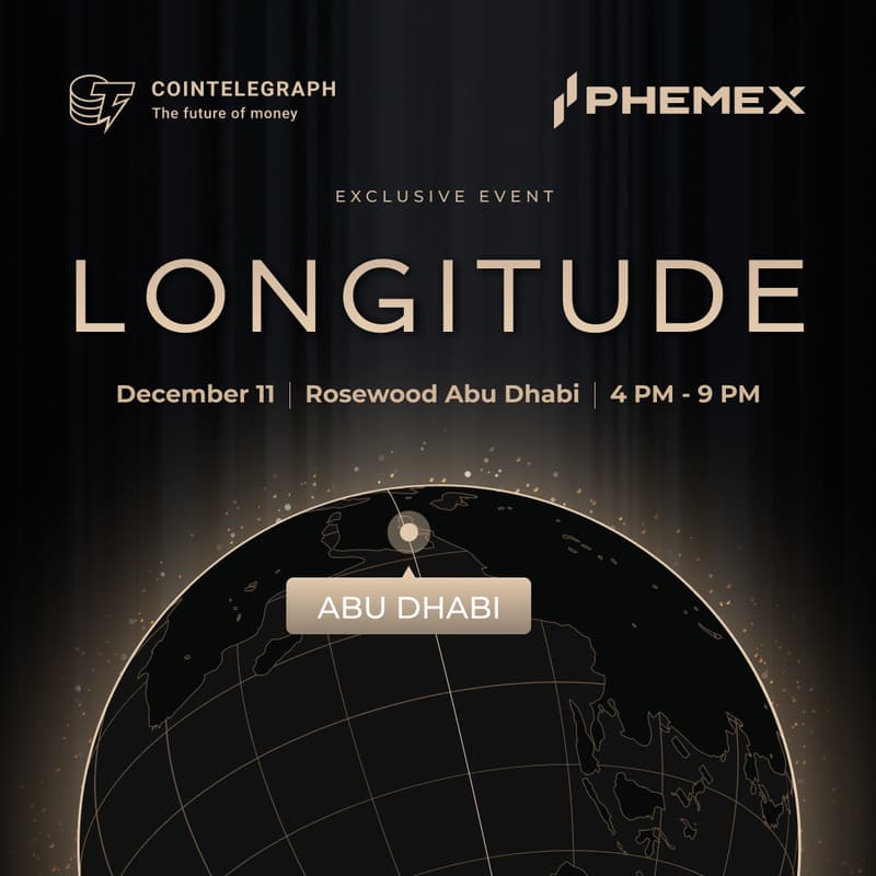 Cover Image for LONGITUDE by Cointelegraph x Phemex, 7th edition