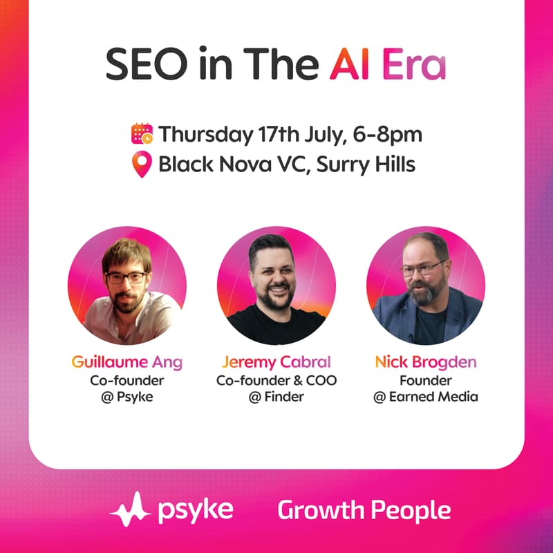 Cover Image for Psyke x Growth People - Is Your Organic Content Strategy Ready for AI Search?