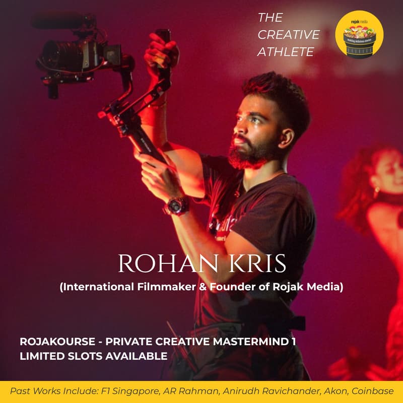 Cover Image for The Creative Athlete Playbook — Mindset, Gear & Speed Editing with Rohan Kris