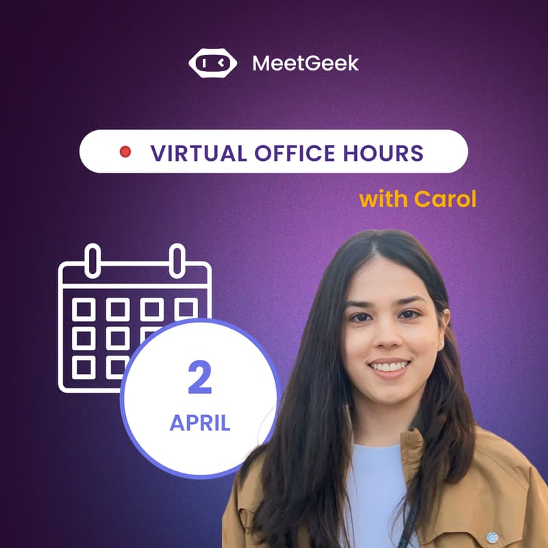 Cover Image for 💻 02.04 Virtual Office Hours with Carol