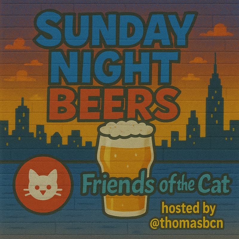 Cover Image for Sunday beers with Friends of the Cat - App week warmup with @thomasbcn