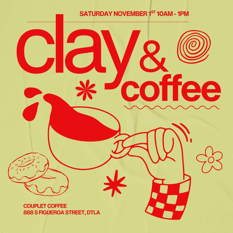 Cover Image for Clay & Coffee: A Ceramic Handbuilding Workshop
