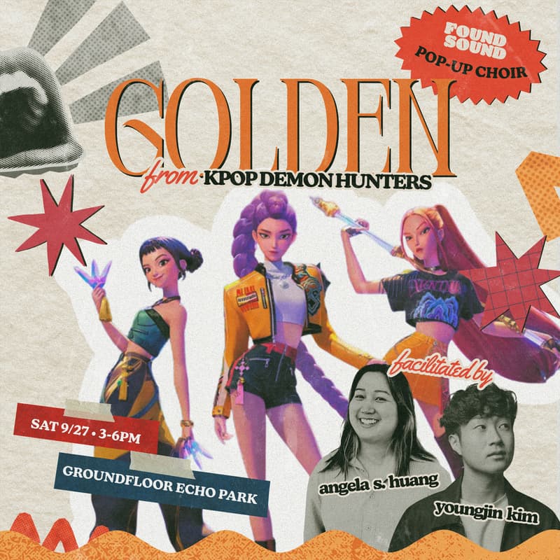 Cover Image for 🎶 "Golden" - KPop Demon Hunters • Found Sound LA 💛🌈 Pop-Up Choir