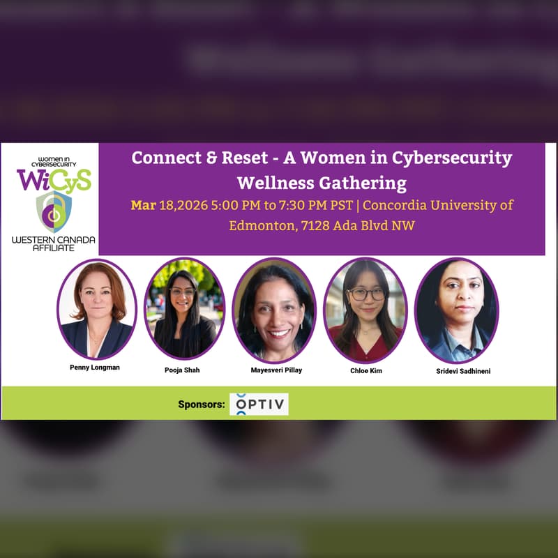 Cover Image for Connect & Reset - A Women in Cybersecurity Wellness Gathering
