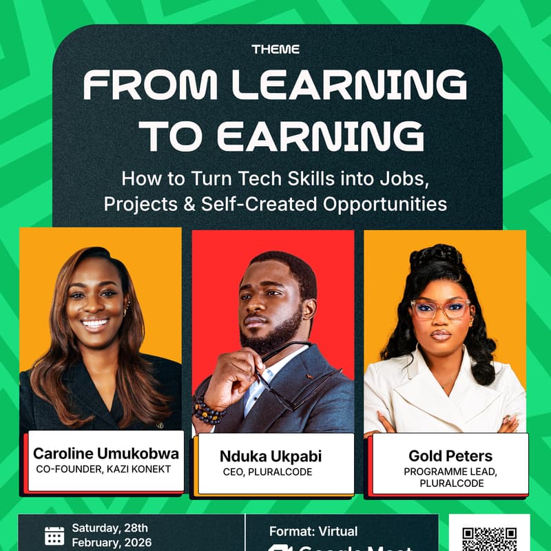 Cover Image for “From Learning to Earning: How to Turn Tech Skills into Jobs, Projects & Self-Created Opportunities”