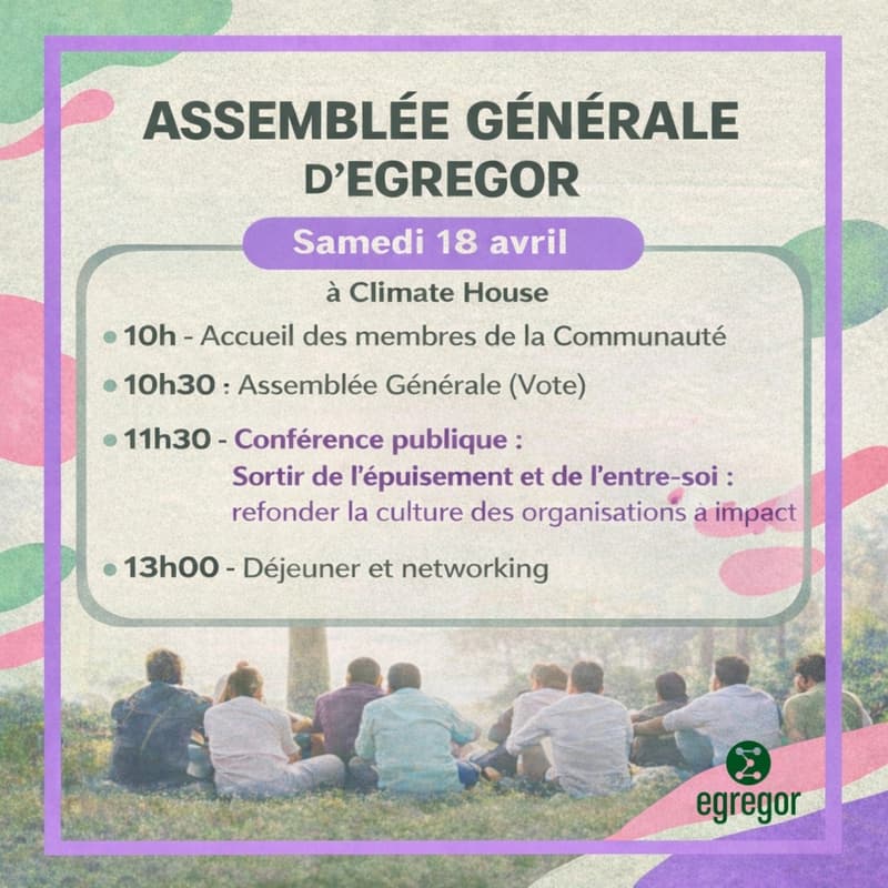 Cover Image for Egregor 2026 : Première Assemblée Générale & Conférence ouverte
