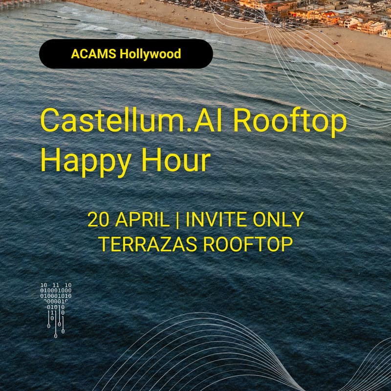 Cover Image for Castellum.AI Happy Hour @ACAMS Hollywood