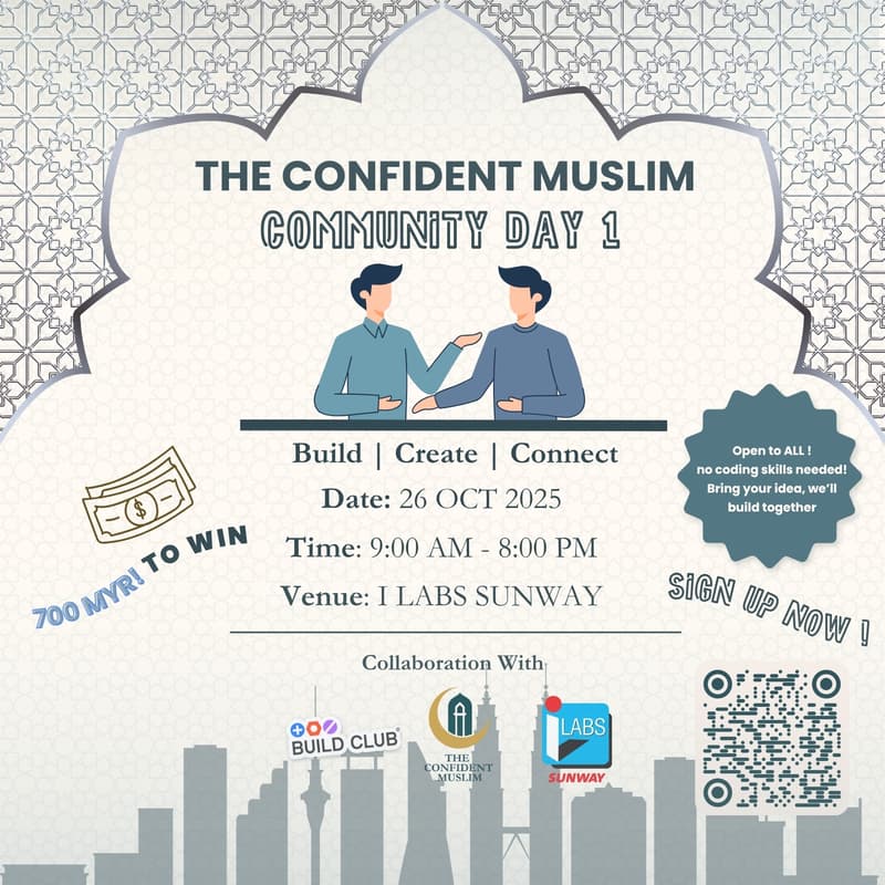 Cover Image for The Confident Muslim Community Day 1