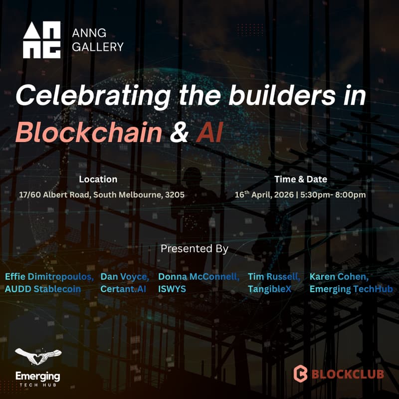 Cover Image for Celebrating the builders in Blockchain & AI- 16th April
