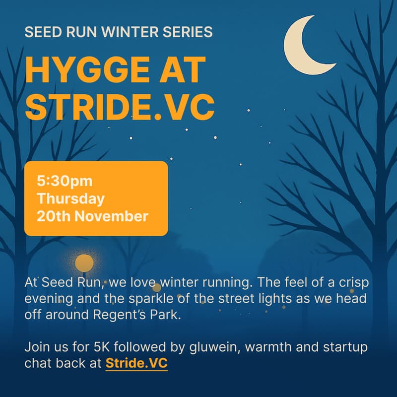 Cover Image for Seed Run Winter Series: Hygge at Stride.VC