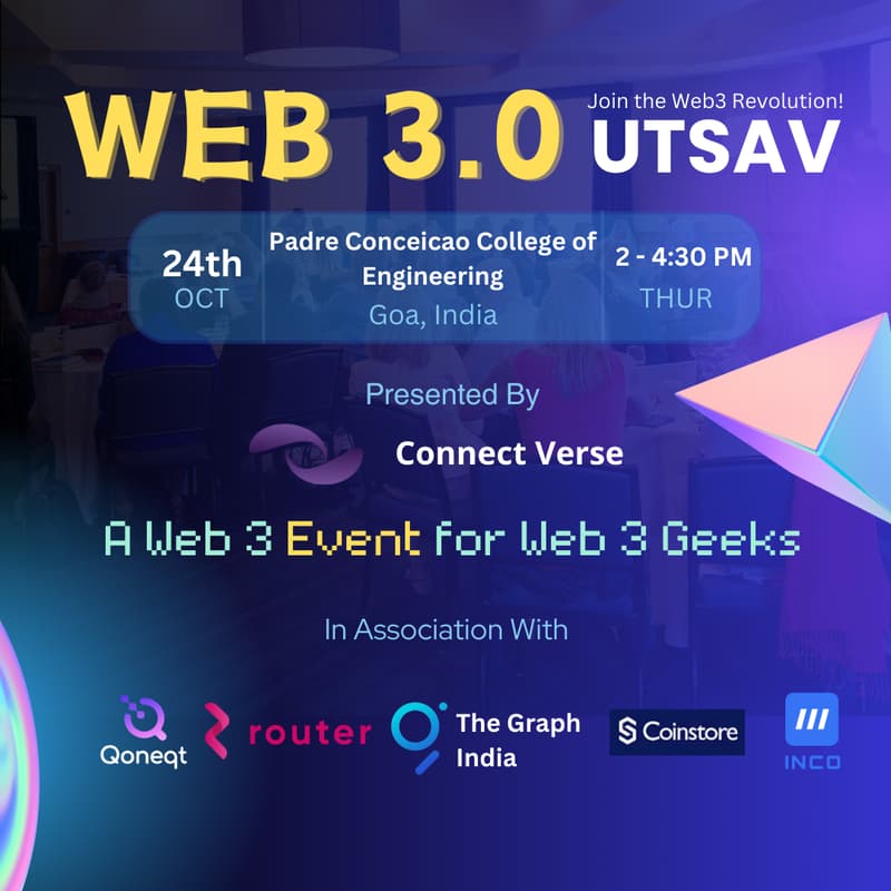 Cover Image for Web 3 Utsav