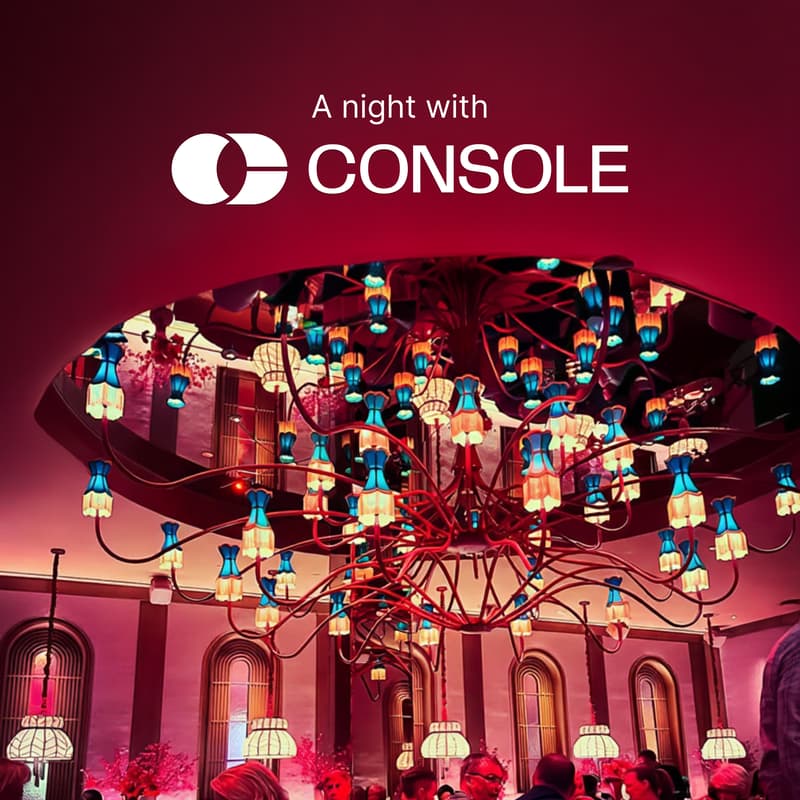 Cover Image for Less Clicking, More Carving // A Private Dinner with Console