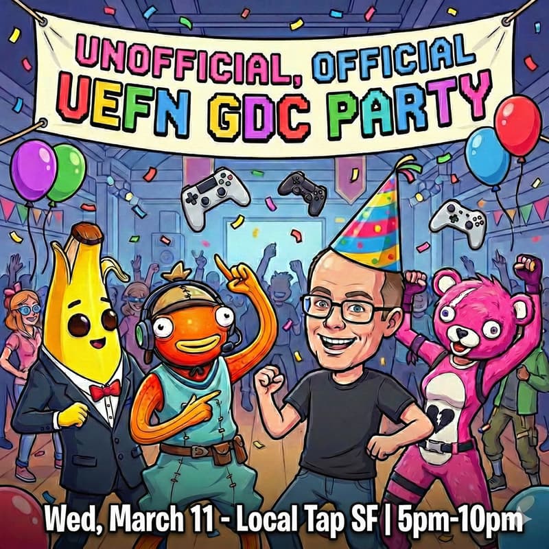 Cover Image for (un)Official UEFN GDC Party