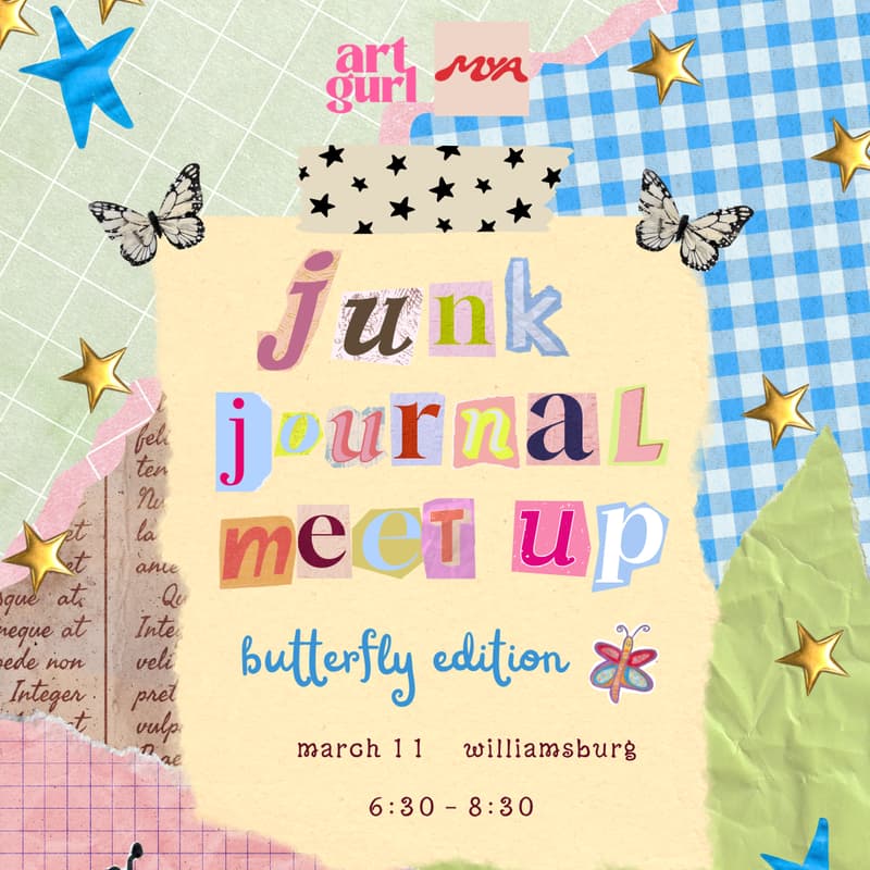 Cover Image for junk journaling meet up: butterfly edition 🦋