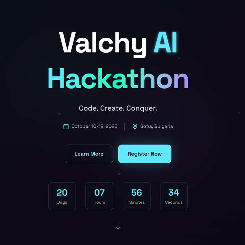 Cover Image for Valchy AI Hackathon