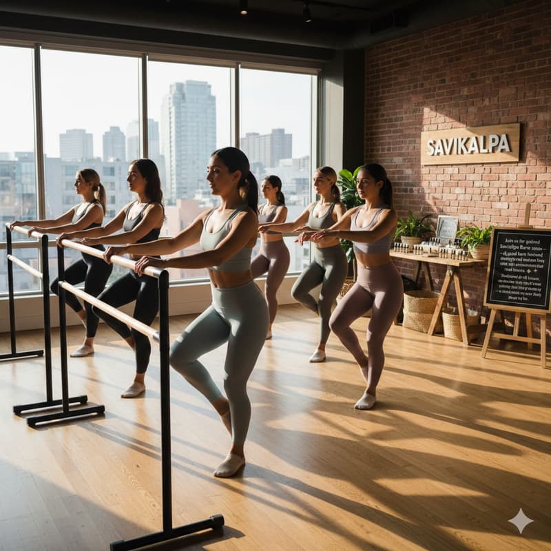 Cover Image for Hot Girls HIIT + Matt Pilates, and Recovery Session with Savikalpa