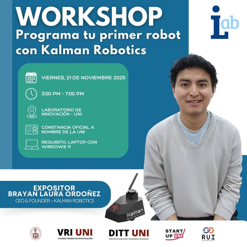 Cover Image for Programa tu primer robot con Kalman Robotics
