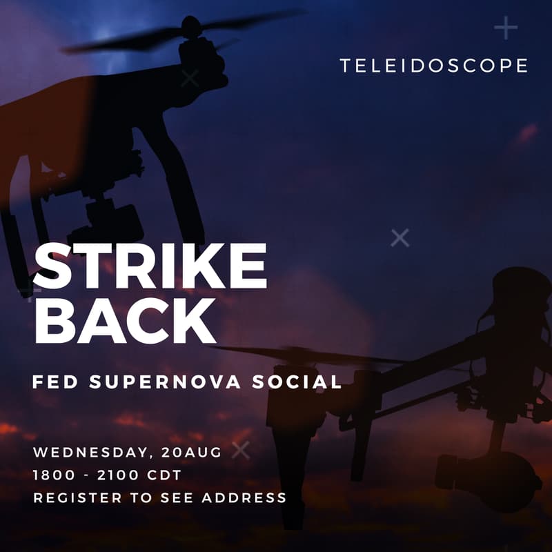 Cover Image for Strike Back: Teleidoscope Fed Supernova Social