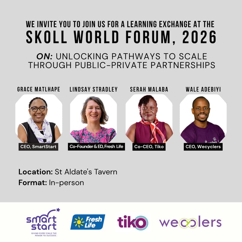 Cover Image for Unlocking Pathways to Scale through Public-Private Partnerships