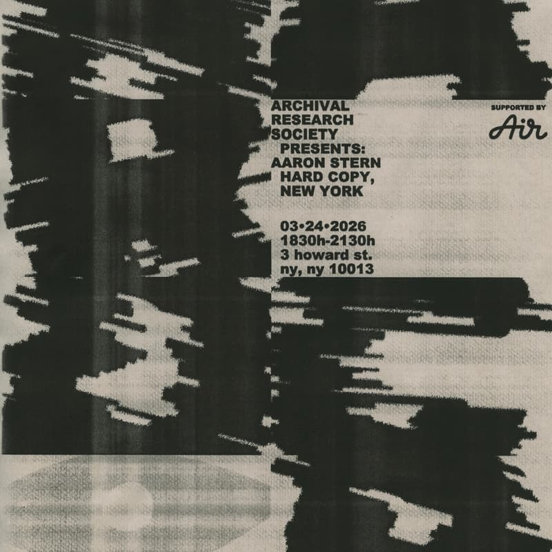 Cover Image for Archival Research Society Presents: Aaron Stern, Hard Copy: New York