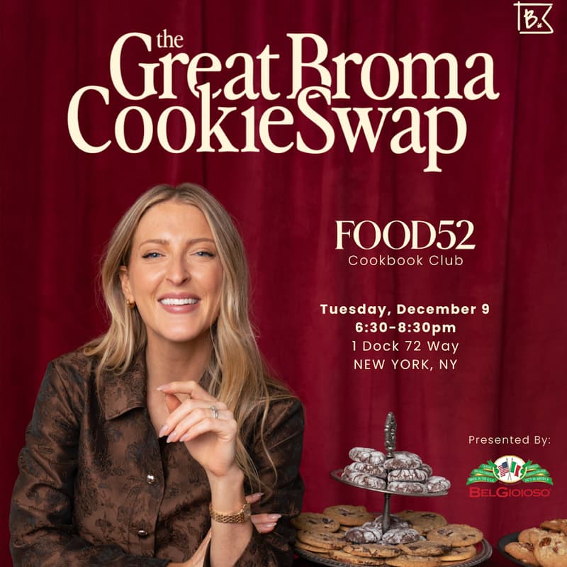 Cover Image for Food52 Cookbook Club: Sweets Swap with Sarah Fennel of Broma Bakery
