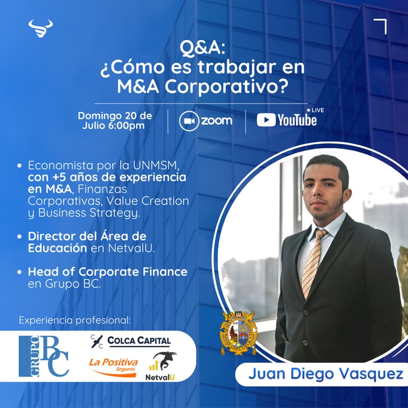 Cover Image for Q&A 5: ¿Cómo es trabajar en M&A Corporativo?