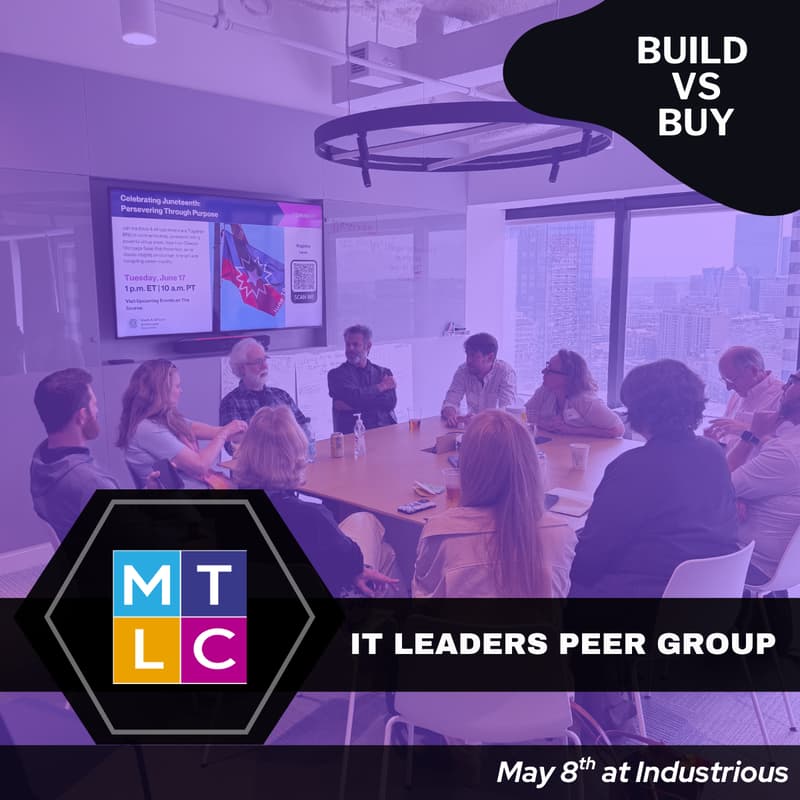 Cover Image for IT Leaders Peer Group: Build vs. Buy
