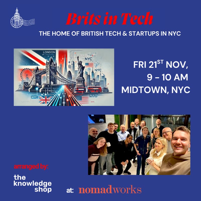 Cover Image for Brits in Tech - Coffee Meet