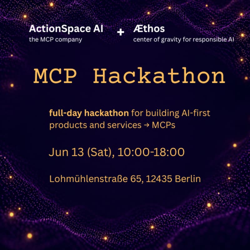 Cover Image for MCP Hackathon - build AI-first products and services
