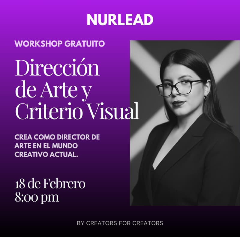 Cover Image for Workshop Gratuito: Dirección de Arte y Criterio Visual
