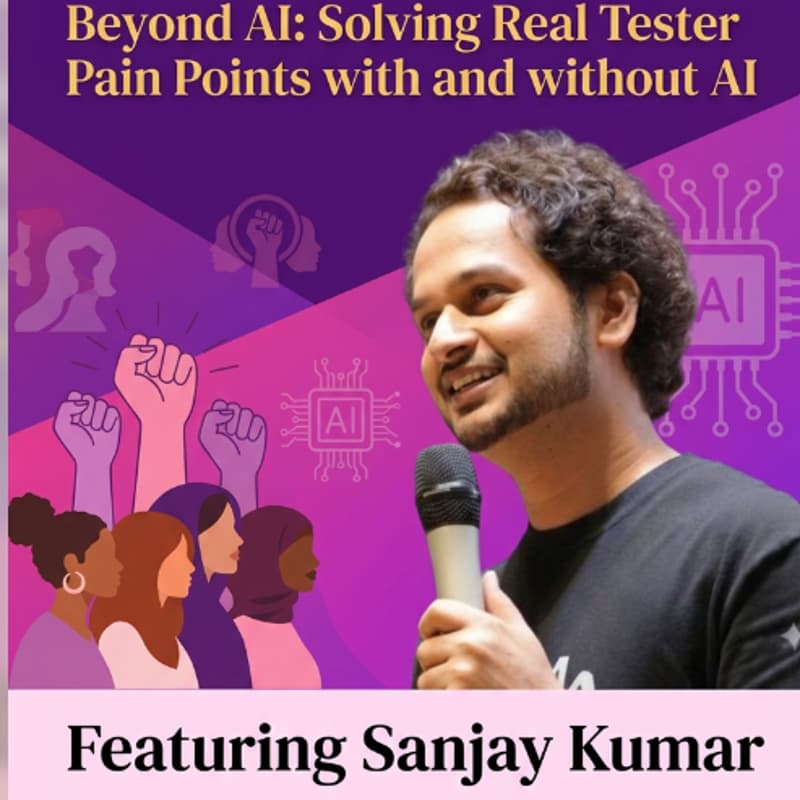 Cover Image for Beyond AI: Solving Real Tester Pain Points with and without AI