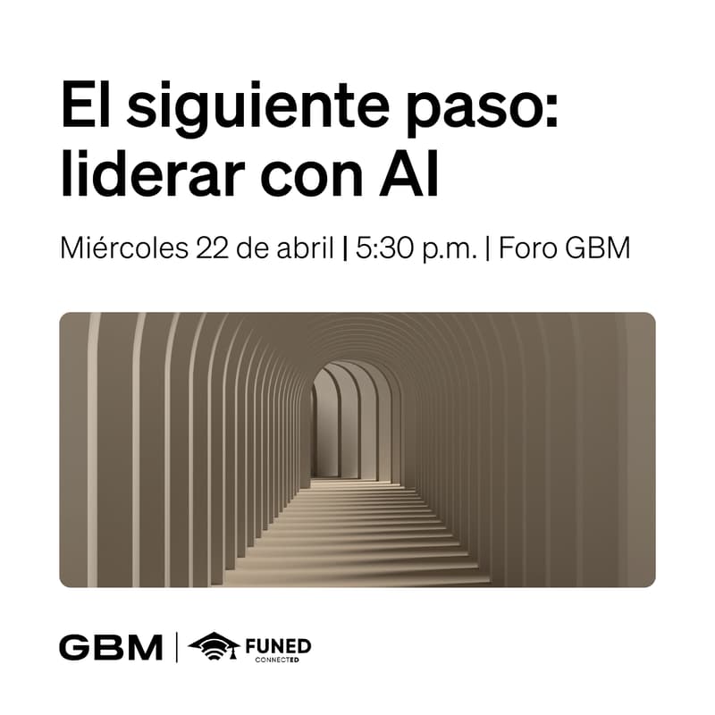 Cover Image for El siguiente paso: liderar con AI