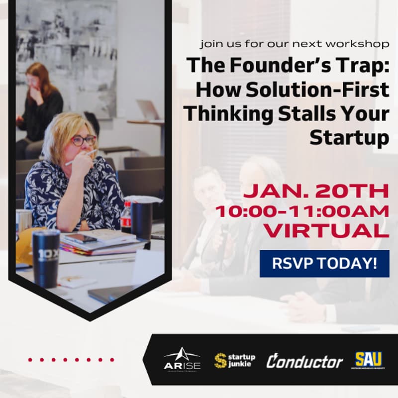 Cover Image for The Founder’s Trap: How Solution-First Thinking Stalls Your Startup - ARise