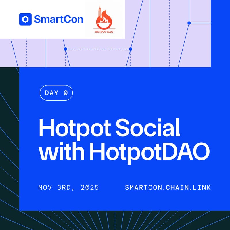 Cover Image for Day 0: Chainlink Hotpot Social with HotpotDAO