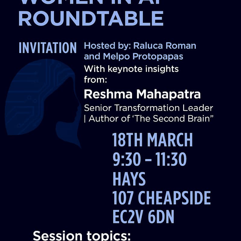 Cover Image for Women in AI - Roundtable