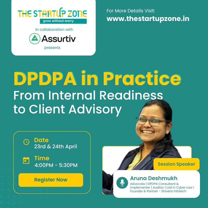 Cover Image for DPDPA in Practice: From Internal Readiness to Client Advisory