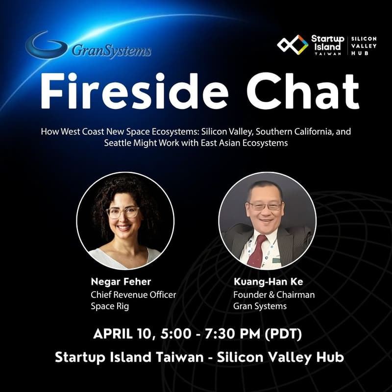 Cover Image for Fireside Chat: How West Coast New Space Ecosystems: Silicon Valley, Southern California, and Seattle Might Work with East Asian Ecosystems