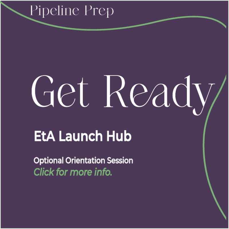 Cover Image for EtA Launch Hub  - Orientation