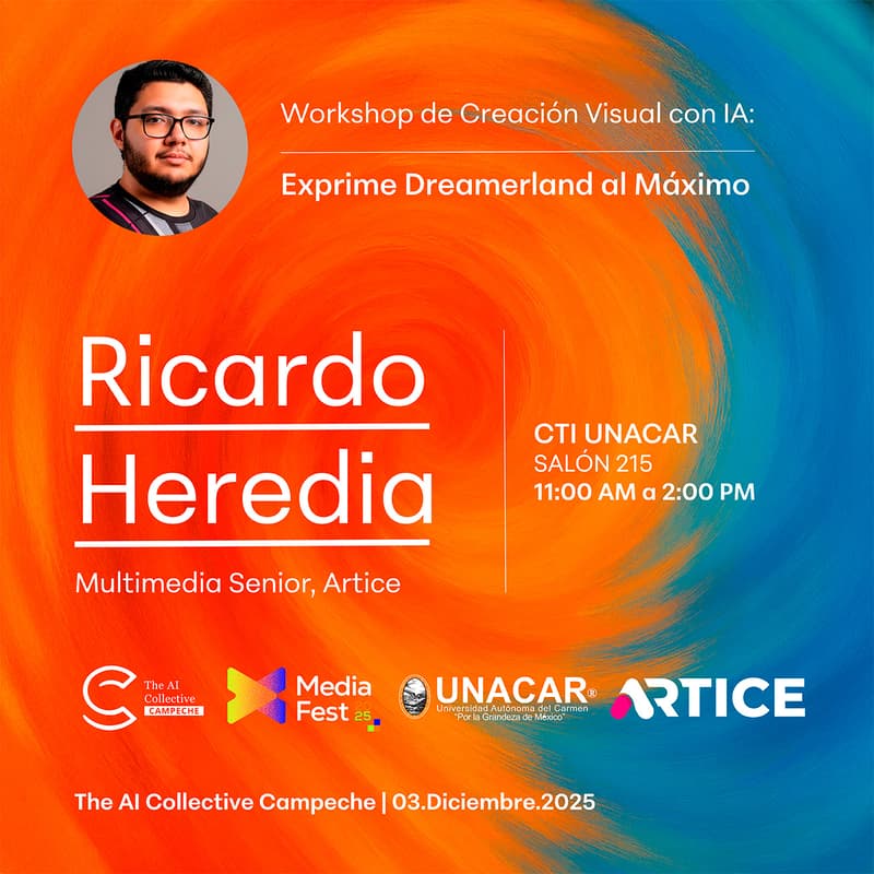 Cover Image for 🧠 The AI Collective Campeche | Workshop de Creación Visual con IA: Exprime Dreamerland al Máximo